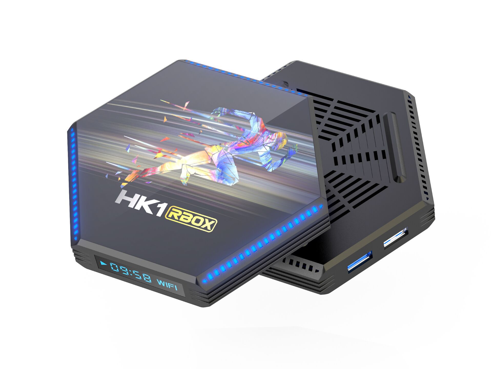 hk1 rbox r2 网络机顶盒 rk3566 安卓11 8k高清网络播放器 tv box