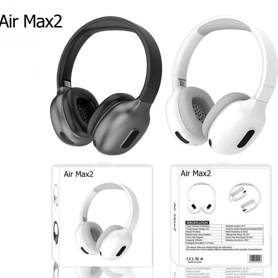 cross-border hot airmax2 cross-border new arrival headset bluetooth headset 5.3 sports call music wireless headset