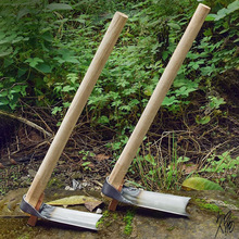 挖笋锄头竹笋铲子木柄家用种菜种花钢板老式儿童园艺工具包松土