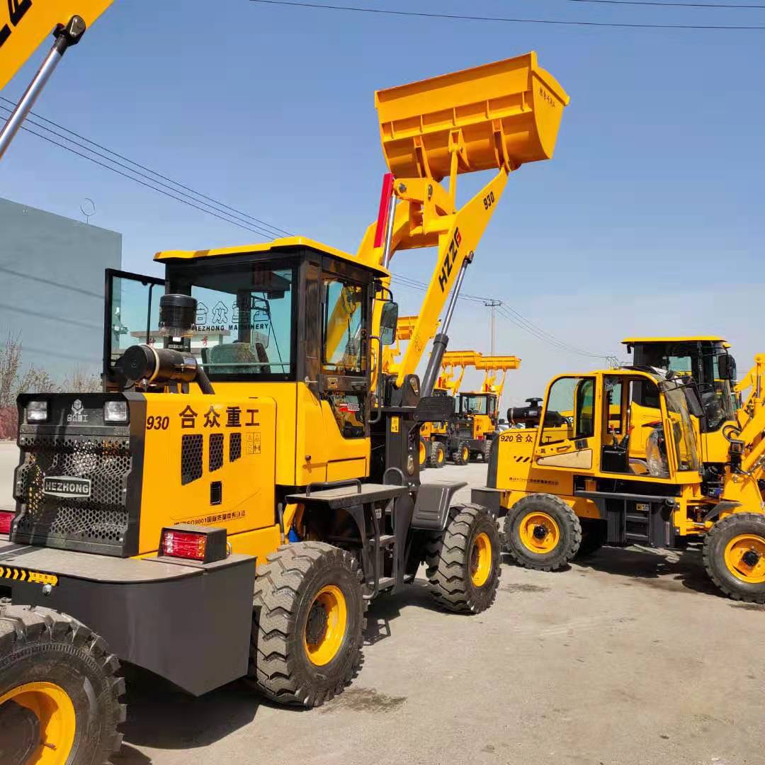 农用四轮四驱工地小铲车