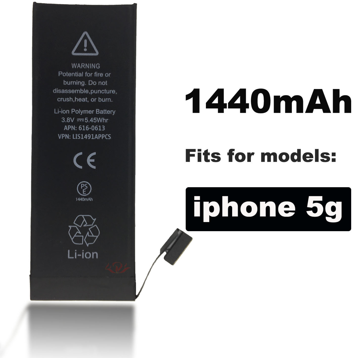 适用于苹果内置battery,iphone5g电池,1440mah-阿里巴巴