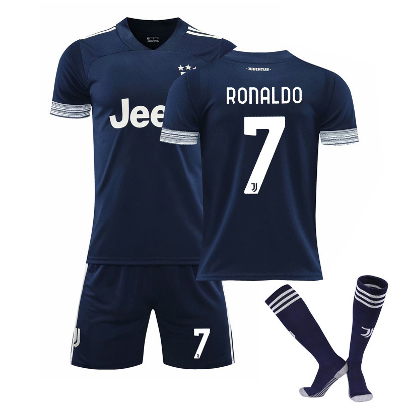 2021新赛季尤文主场金色球衣带袜正确版号码7号罗纳尔多大量现货