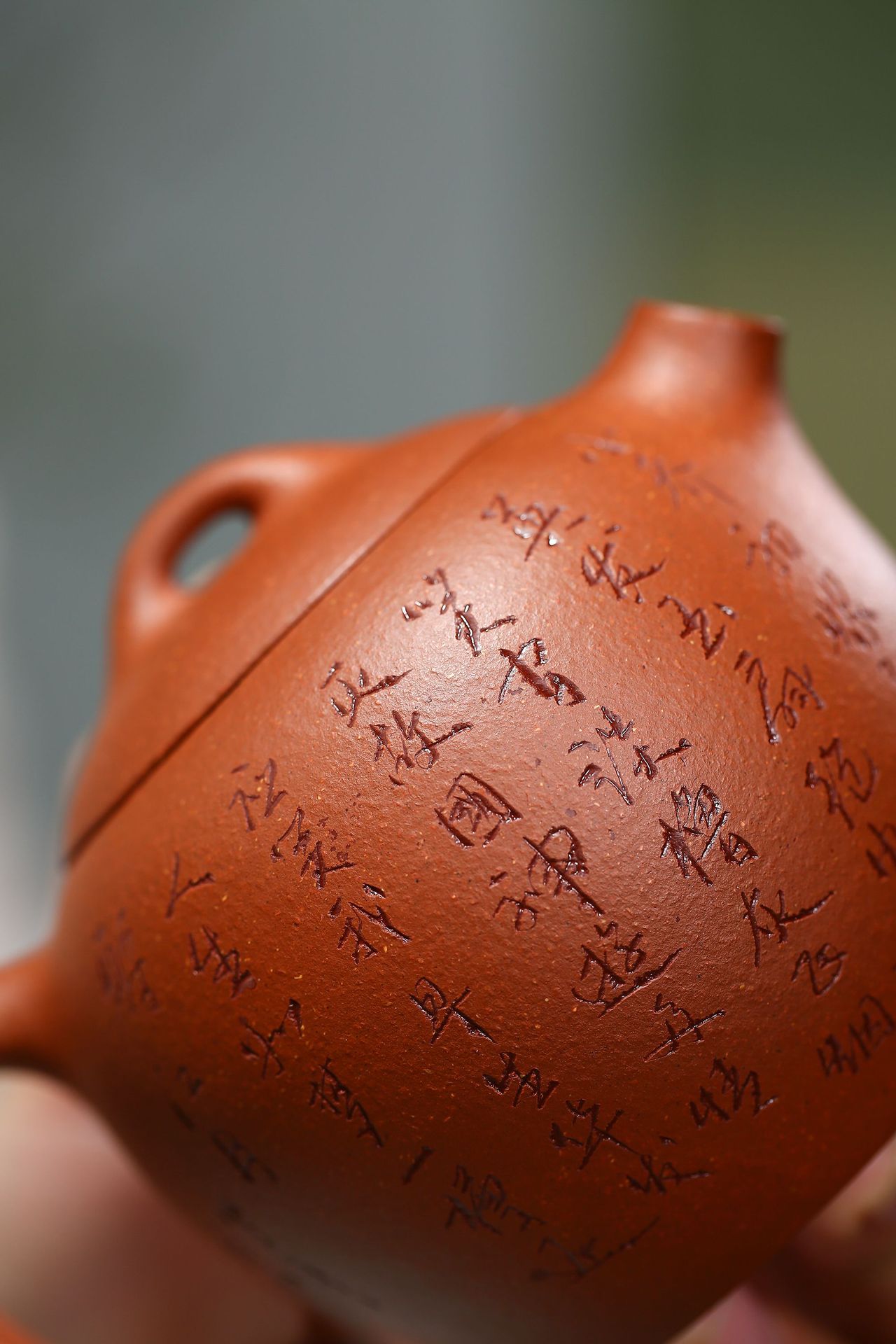 新品上市宜兴原矿紫砂壶红降坡通刻赤壁怀古璞玉壶批发定制泡茶壶