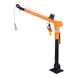 成华车载吊机电动葫芦220v12v24v汽车悬臂吊家用升降起重机随车吊