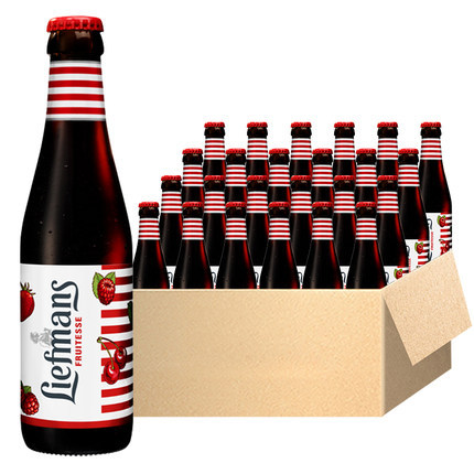 比利时督威 乐蔓水果啤酒 liefmans 比利时啤酒 250ml*24瓶