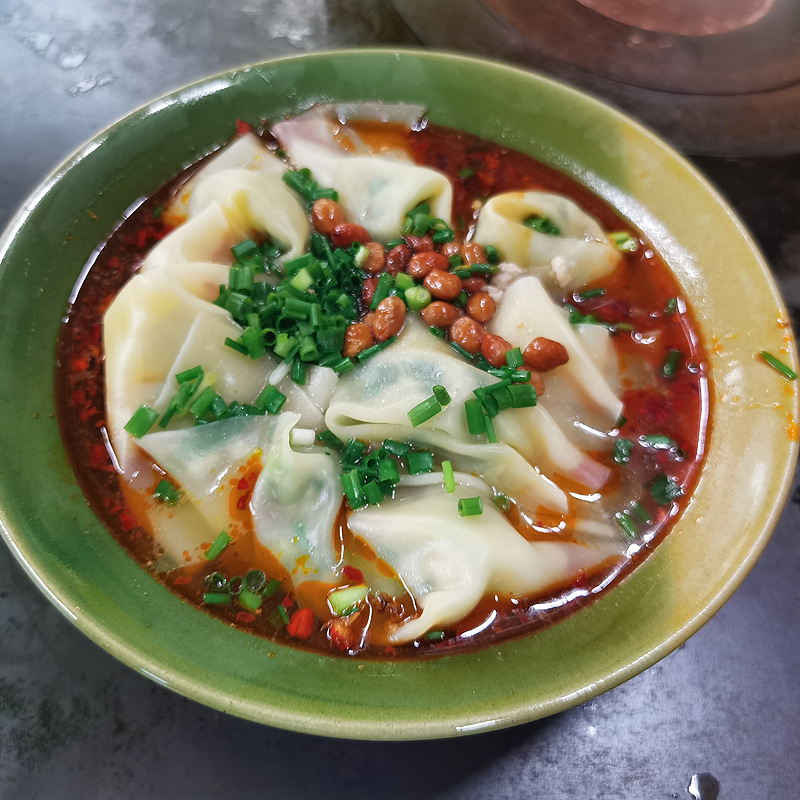 贵州新鲜抄手皮饺子皮混沌皮云吞皮三角形抄皮饺皮梯形抄手2斤装