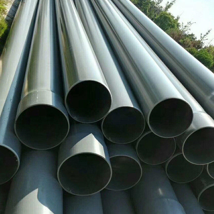 农田灌溉管pvc农田输水灌溉管灰色 园林浇地绿化排灌管厂家定做