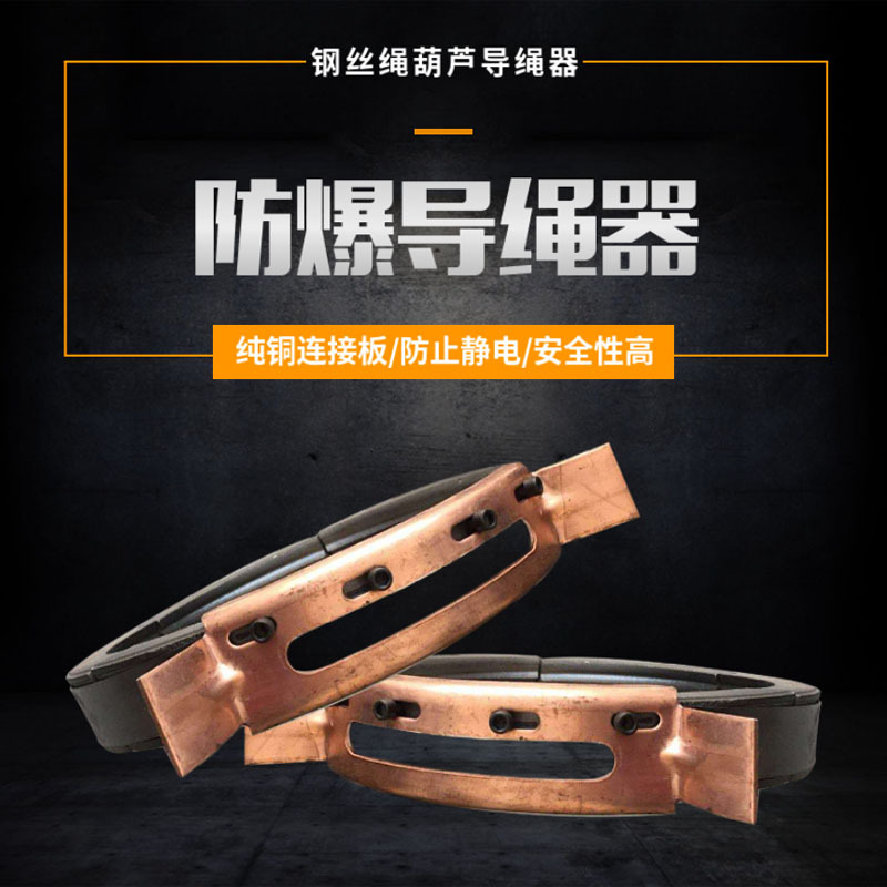 防爆电动葫芦导绳器 1t2t3t5t10t16t钢丝绳 防爆免拆绳导绳器