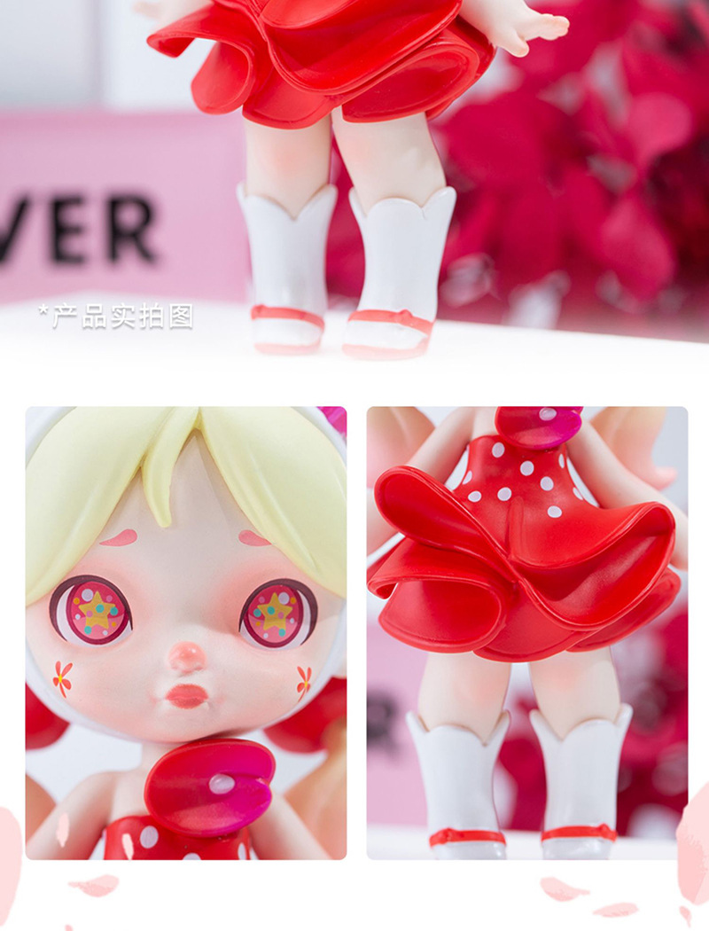 【直播拆】劳拉花卉时装系列盲盒laura二代潮流玩具手可爱少女