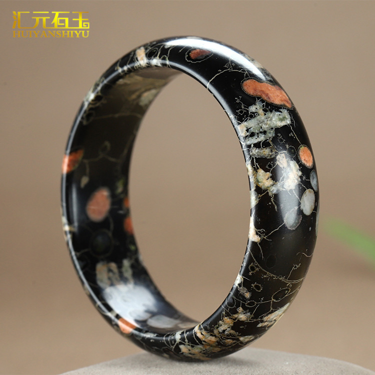 梅花玉梅花石手镯