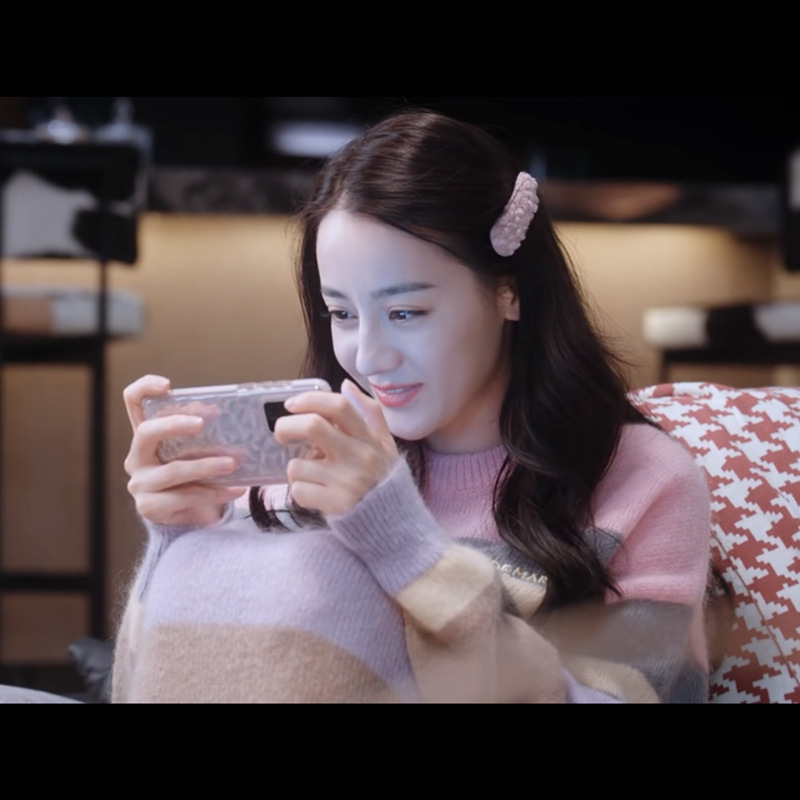 适用乔晶晶同款你是我的荣耀r17opporeno4手机壳r15迪丽热巴reno0