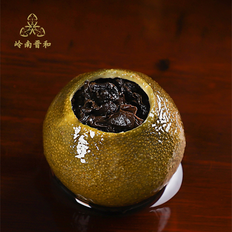 袋装送礼小青柑茶叶 新会陈皮普洱熟茶 生晒宫廷青橘茶柑普桔子茶