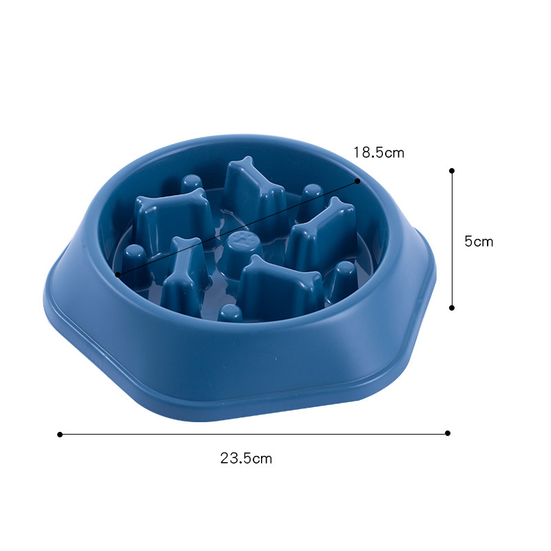 Dog Bowl Anti-Choke Slow Feeding Bowl Small and Medium Dogs Dog Feeder Pots Cat Food Holder Dog Food Anti-Tumble Pet Supplies