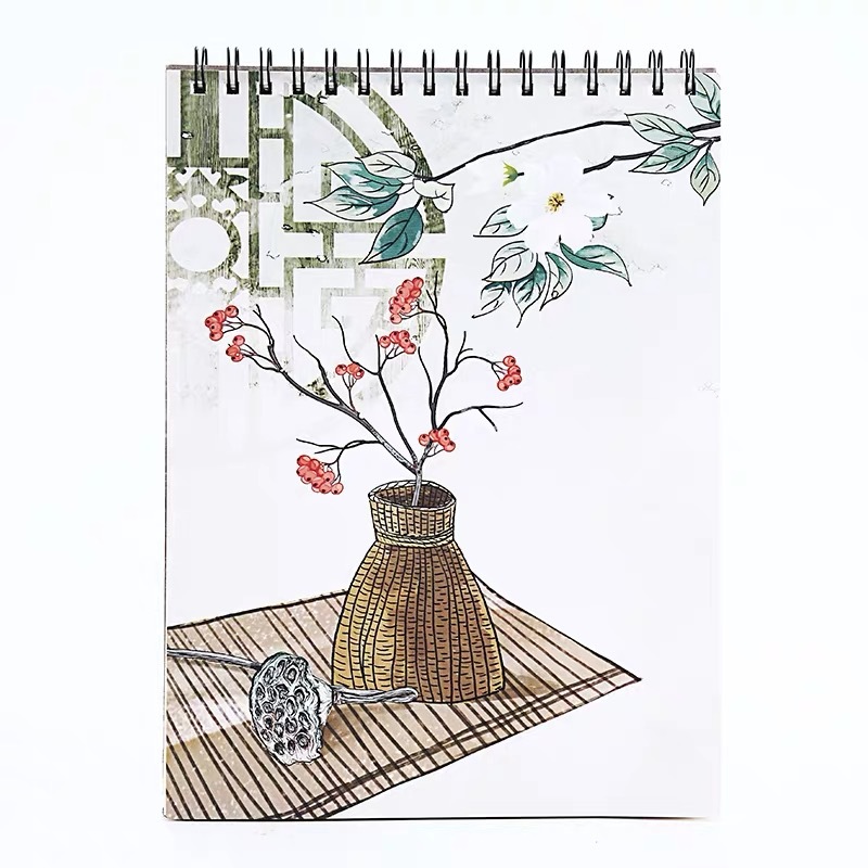 空白页素描本a4美术学生专用绘画本硬面图画本孩子同学手绘速写本