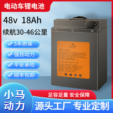 换电快递外卖骑手专用电动车摩托车锂电池48v雅迪爱玛锂电池批发