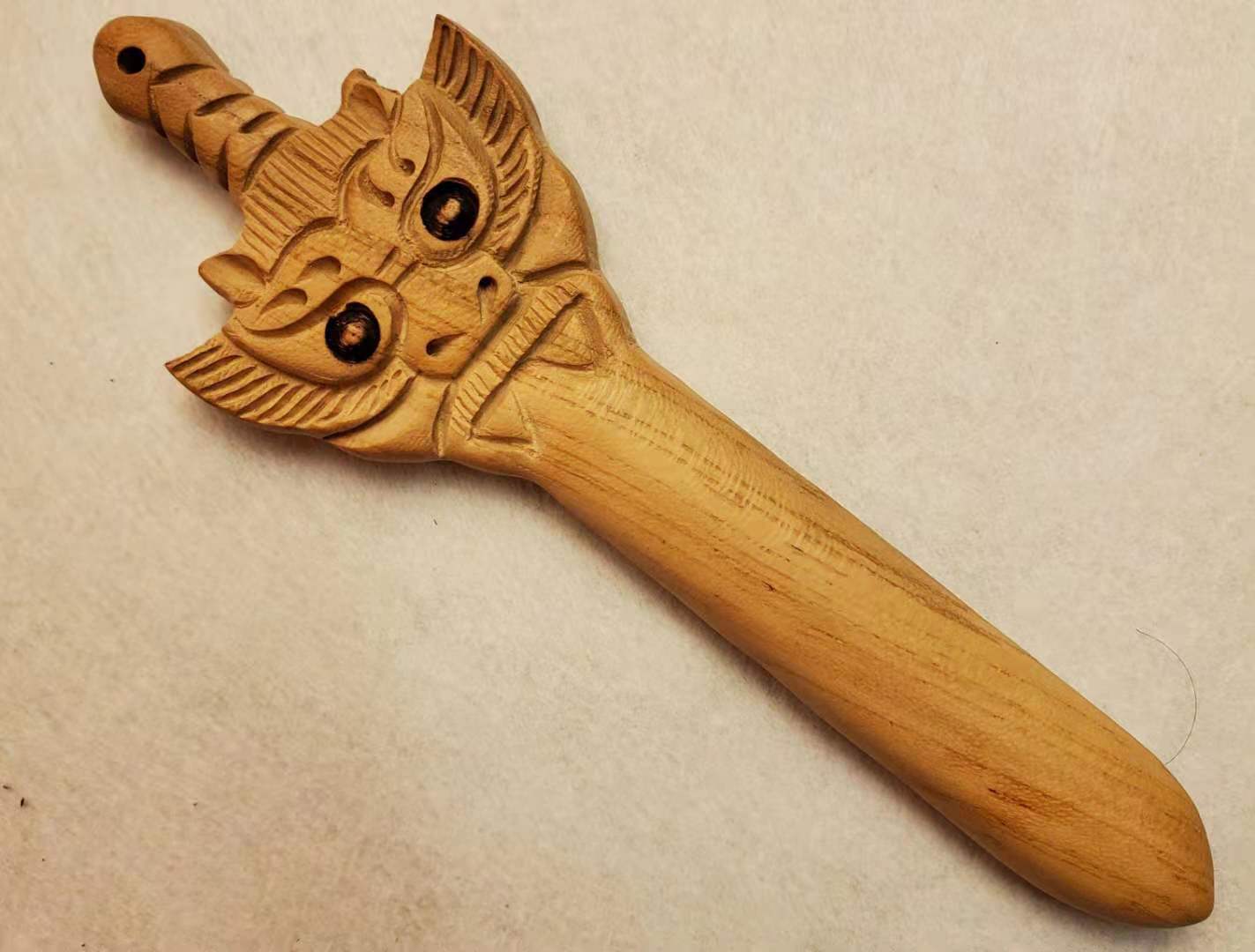 工艺品厂桃木龙头剑小桃木剑饰品散件可自行组合宝宝串包佩车挂件