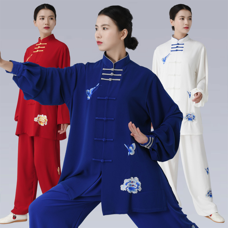 刺绣蝴蝶太极服-刺绣蝴蝶太极服厂家,品牌,图片,热帖-阿里巴巴