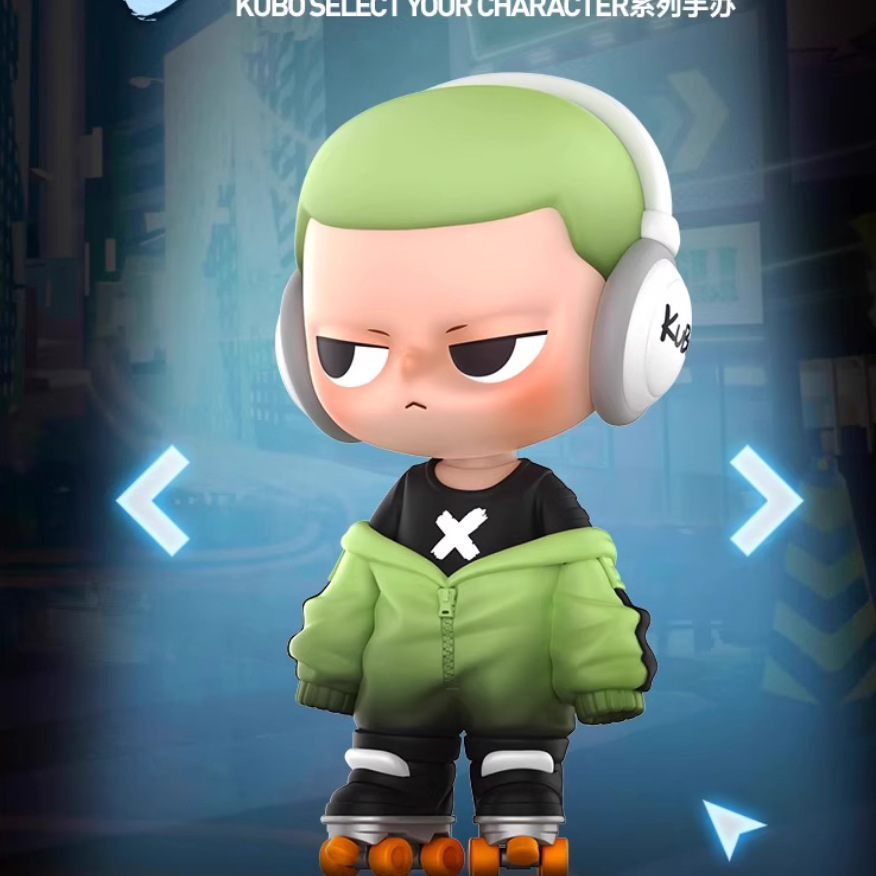 popmart泡泡玛特kubo二代select your character游戏人生系列盲盒