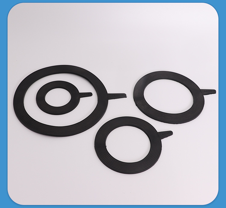 密封垫圈法兰橡胶垫片阀门管道圆形防水垫加厚平垫黑色橡胶垫衬垫