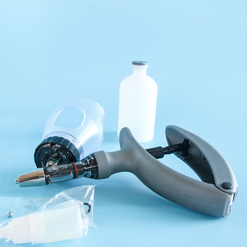 兽用连续注射器疫苗针器自动可调猪鸡鸭羊用注射针筒金属注射器