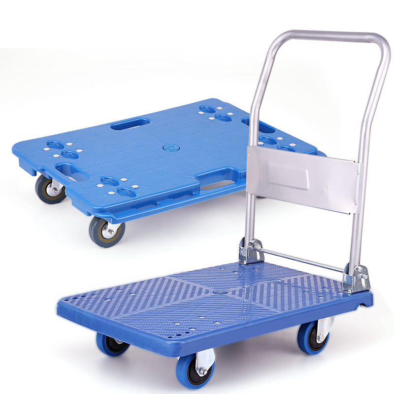 全新料乌龟车 手推车 平板车 小箱车四轮小推车拖车拉货车小拉车