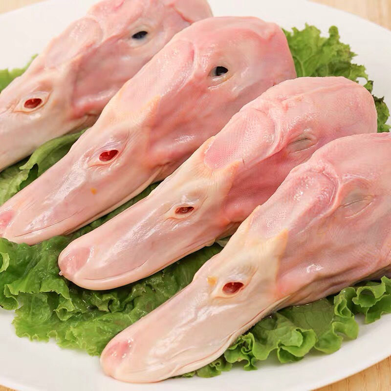 4斤鸭头包邮生鲜鸭头冷冻鸭头新鲜麻辣干锅鸭头卤味食材4斤包邮