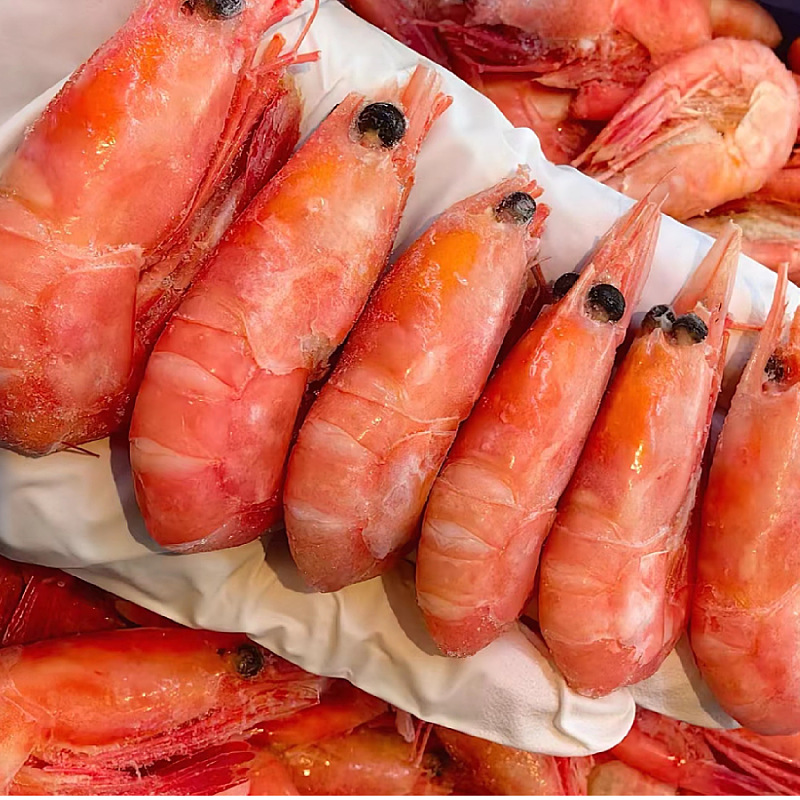 进口冰岛北极虾 【净重1.