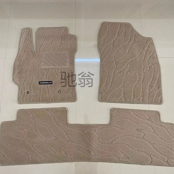 s不丰田卡罗拉脚垫/花冠脚垫/雷凌脚垫地毯汽车专车专用地毯式脚