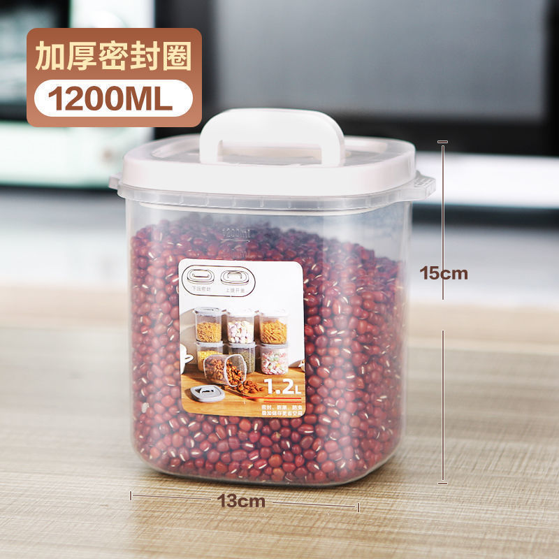 Multi-Functional Rice Bucket Insect-Proof Moisture-Proof Household Sealed Rice Bin Kitchen Coarse Cereals M Pot Rice Storage Box Flour Bucket