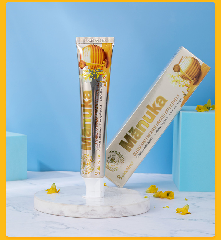 新西兰manuka麦卢卡蜂胶牙膏 100g/支