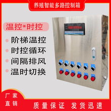 不锈钢温控器养殖风机水帘温度控制箱阶梯温控时间循环控制器