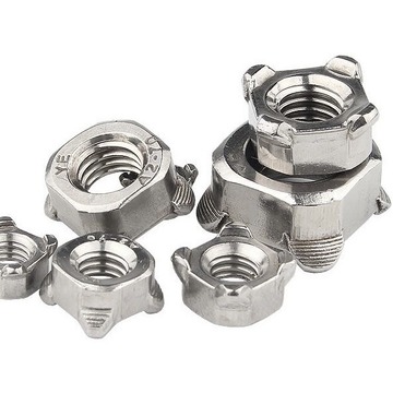 专业厂家四方焊接方型四角螺母电焊碰焊螺母din928电动车螺丝螺帽