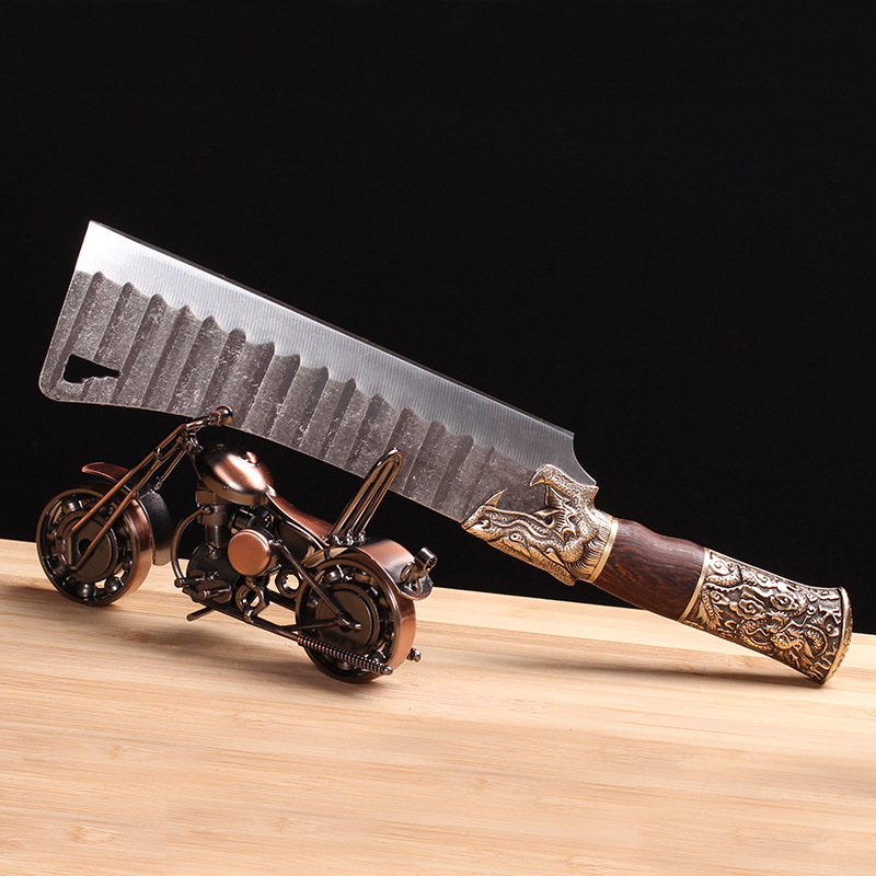 切阿胶糕双柄刀阿胶刀切刀厚切炒酸奶刀切牛轧糖分条专用刀双把刀