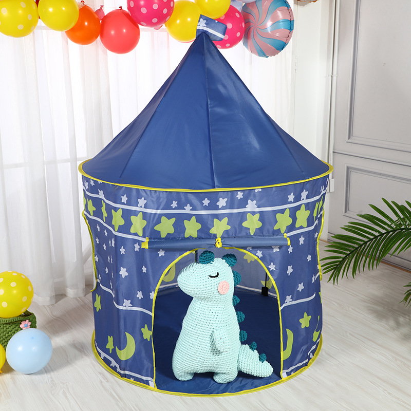 Factory Direct Supply Children's Tent Game House Yurt Toy Prince Princess Game Castle Indoor Crawling House