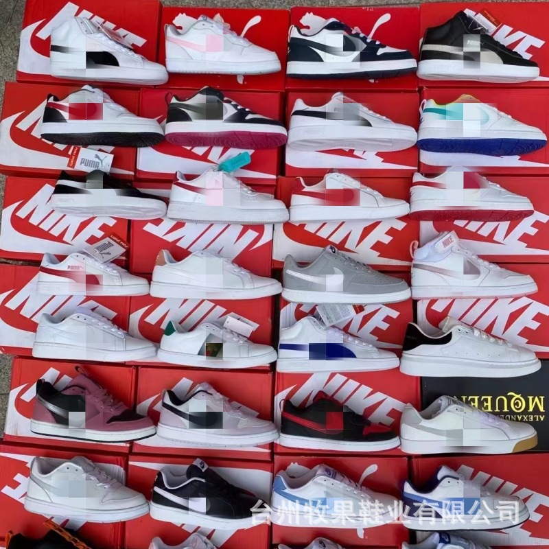 地摊鞋库存尾货鞋批发处理鞋杂款断码鞋清仓运动鞋地摊女鞋货源