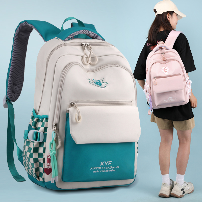 New Schoolbag Student Schoolbag Sixth Grade Girl Lightweight Backpack