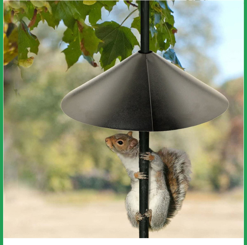 亚马逊新款松鼠挡板wrap around squirrel baffle环绕松鼠隔板