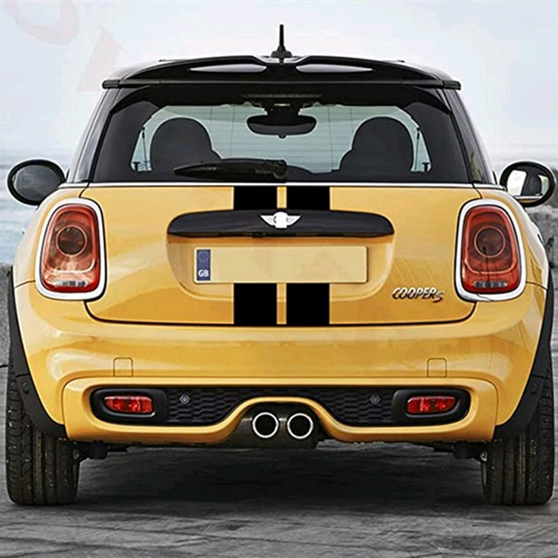 适用于宝马 mini cooper r50 r53 r56 r55 车头车尾贴纸车贴a297