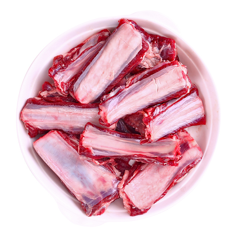 鹿排新鲜梅花鹿肉排骨整切生骨肉生鲜烧烤家庭烤肉食材东北特产