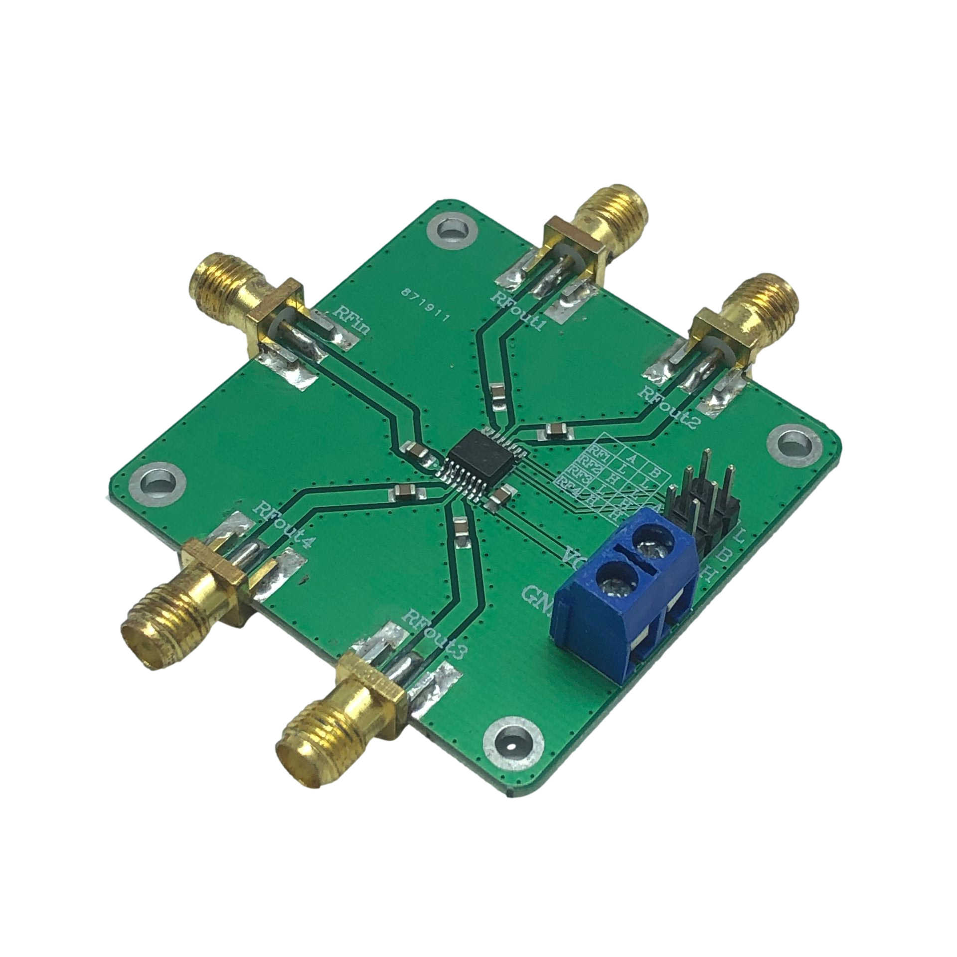 射频 单刀四置 开关 switch 1-3000mhz 现货可直拍