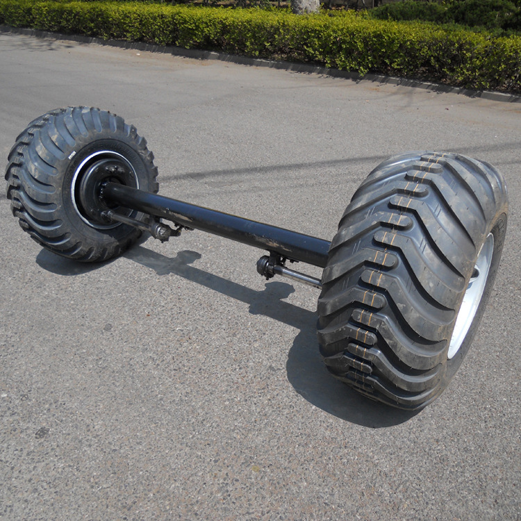 5打捆机车轴 气刹农用拖车轴 可定制加工