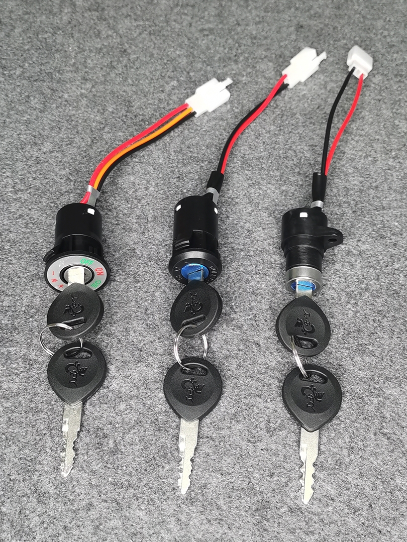 电瓶车钥匙开关