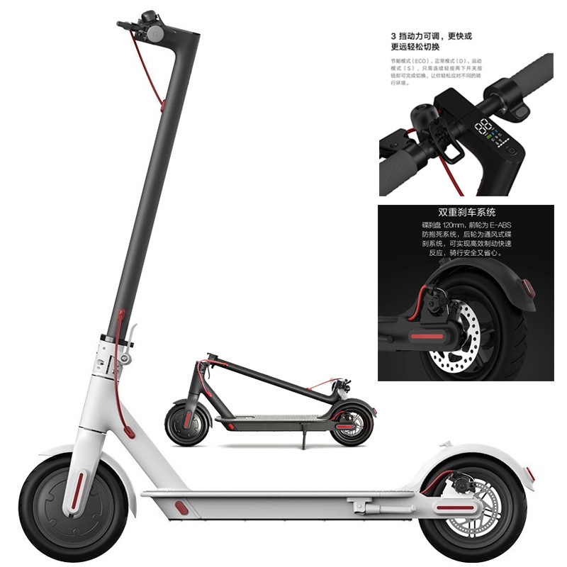 Overseas Warehouse Popular Scooter 8.5-Inch Scooter Adult Electric Scooter Cross-Border One Piece Dropshipping