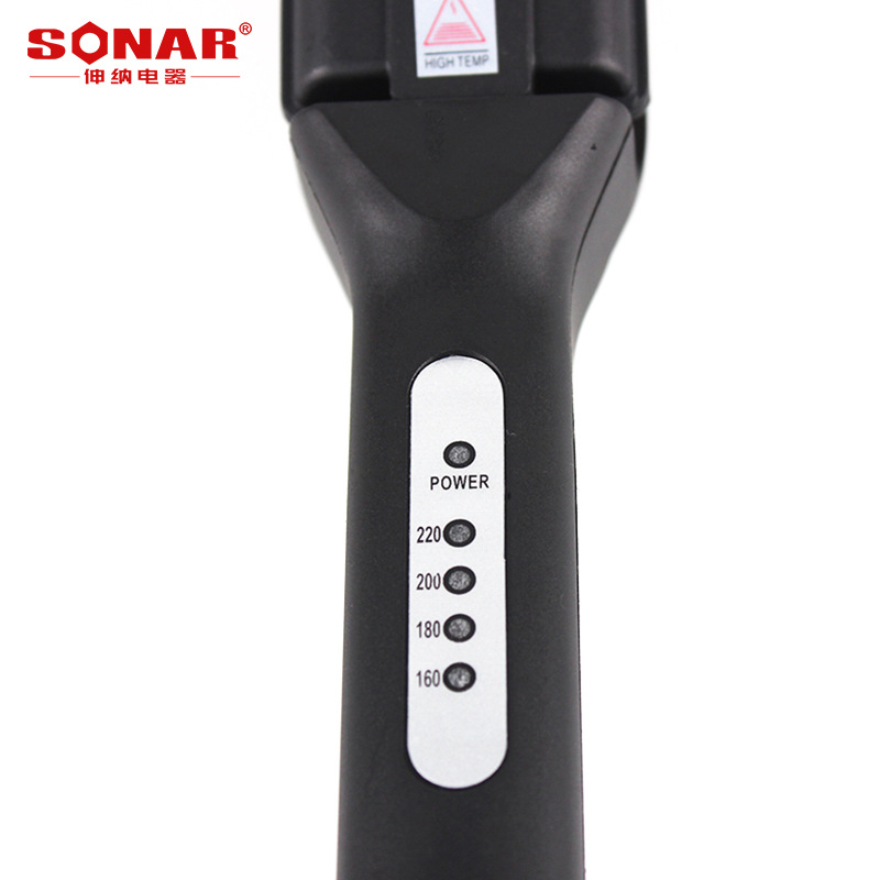 Sonar Household Plywood Quick-Heating Hair Straightener Hair Perm Thermostat Electric Hair Straightener Wide Plate Corn Wave Cross-Border