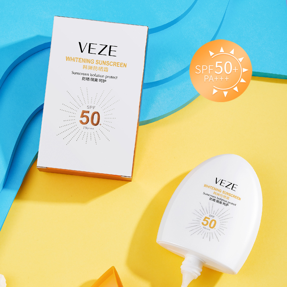 Fanzhen Hanzhen Sunscreen genuine UV Protection Sun Protection Clear Moisturizing Natural Makeup Skin Care Sunscreen Lotion Wholesale