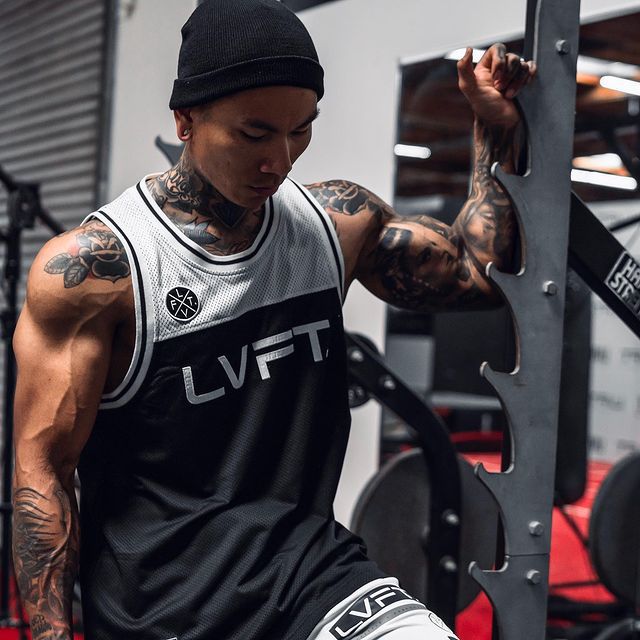 新款运动篮球背心男吸水排汗透气健身衣潮男速干休闲运动跑步马甲