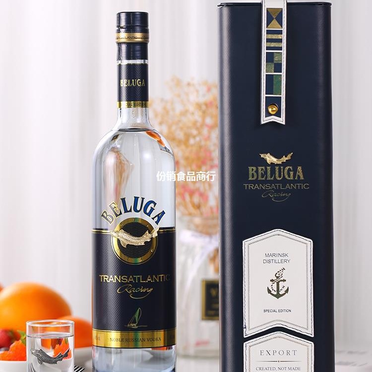 进口俄罗斯白鲸伏特加vodka高档鲟鱼酒洋白酒送人节日礼盒-阿里巴巴