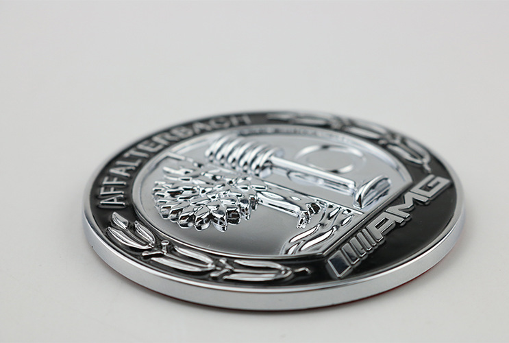 奔驰苹果树a35l c63改装车标机盖标后翼子c柱徽章amg标侧标车身贴