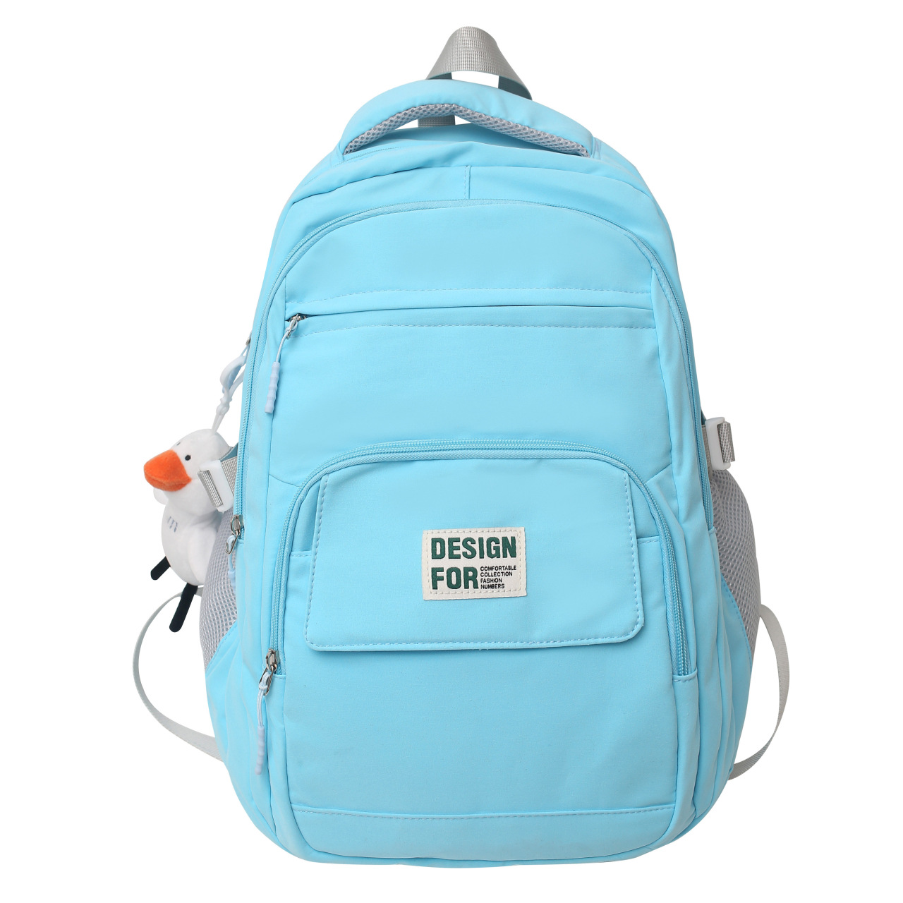 Backpack Simple Korean Style Large Capacity Travel Backpack Female Casual Japanese Junior High School Student High School and College Student Schoolbag Male