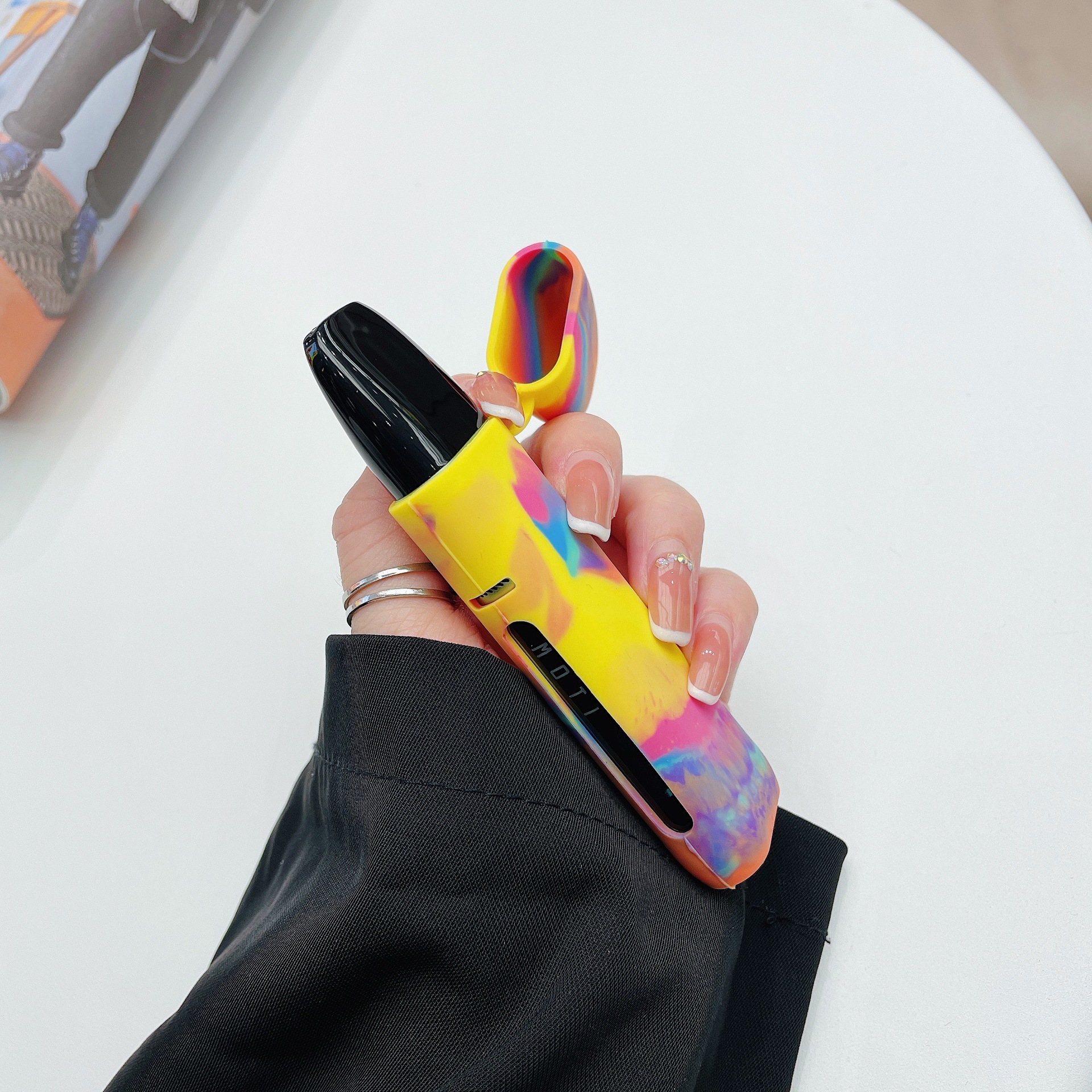 新moti魔迪megapro保护套魔笛pro烟杆挂绳硅胶电子器软壳硅胶套